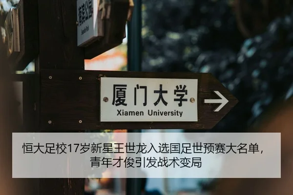 恒大足校17岁新星王世龙入选国足世预赛大名单，青年才俊引发战术变局